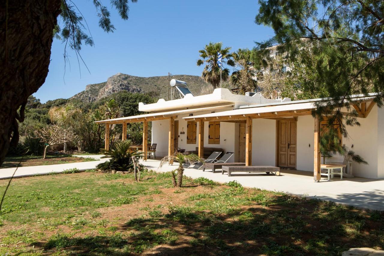 Mera Beachfront House - Falasarna Buitenkant foto