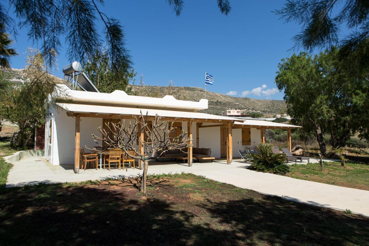 Mera Beachfront House - Falasarna Buitenkant foto
