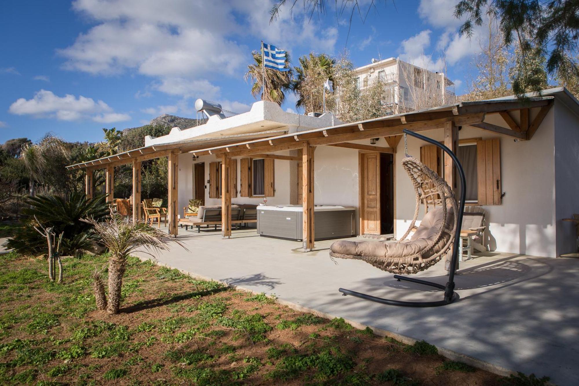 Mera Beachfront House - Falasarna Buitenkant foto