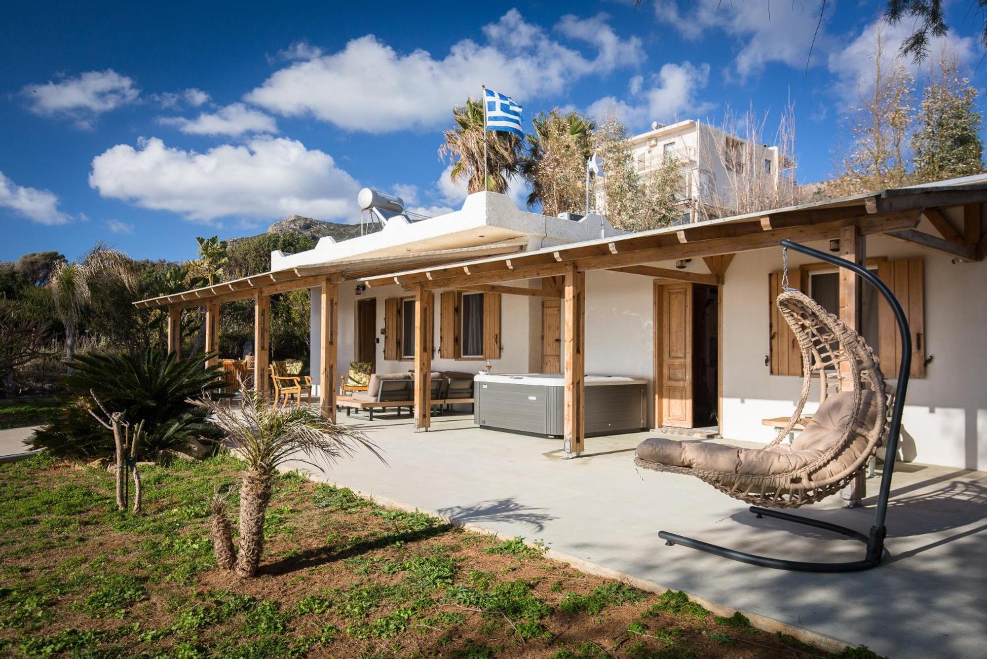 Mera Beachfront House - Falasarna Buitenkant foto